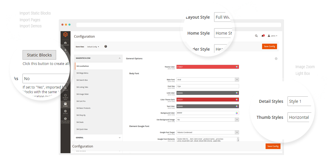 Powerful Admin Panel