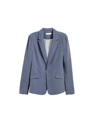 Navy Skinny Fit Suit With Wool